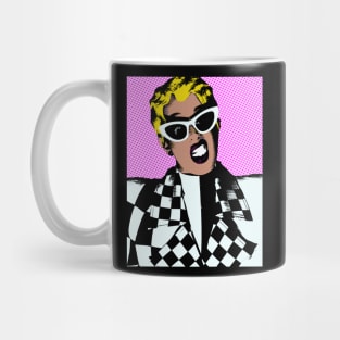 Cardi B style pop art Mug